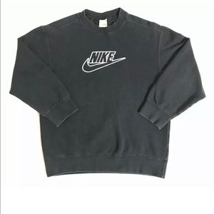 VINTAGE Nike Embroided Logo Crewneck Sweater